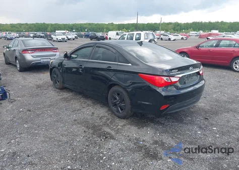 2014 Hyundai Sonata Gls z USA, uszkodzony, nr VIN 5NPEB4AC6EH831156